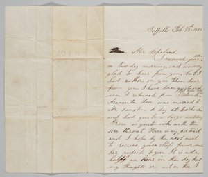 Brief aan John Copeland van zijn vrouw Ann, 18 februari 1861 door Ann Hurst Copeland
