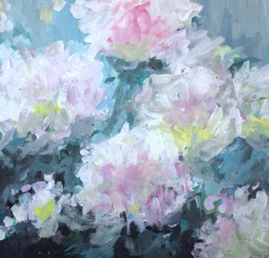 Zachte bloemen door Anna-Karin Bergius