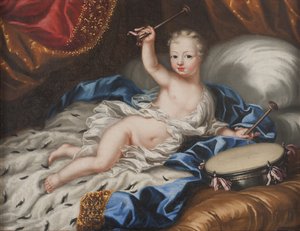 Portret van koning Karel XII van Zweden (1682-1718) als kind