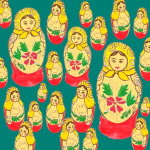Russische Poppen door Anna Platts