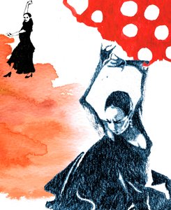 De Dansende Spanjaarden door Anna Platts