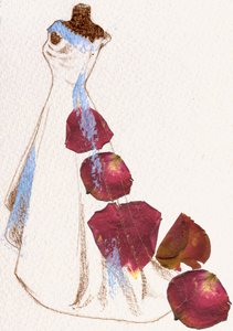 Trouwjurk door Anna Platts