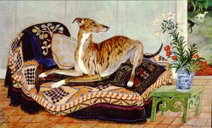 Een beetje een Whizz, 2002 (acryl) door Anna Pugh