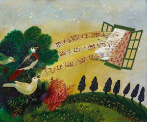 Vroege oproep, 2012 (acryl)
