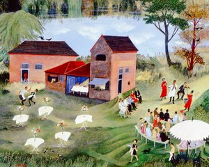 In de stemming, 2004 (acryl)