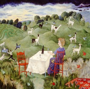 Interval, 2002 (acryl) door Anna Pugh