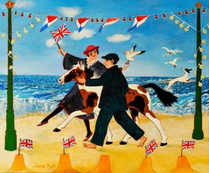 Jubileum aan zee, 2011 (acryl)