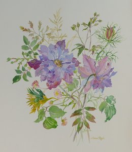 Stilleven bloemen, 2021 (schilderij)