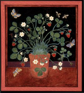 Aardbeien pot door Anna Pugh
