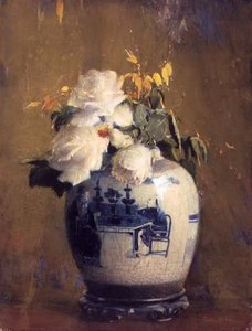 De witte rozen door Anna S. Fisher