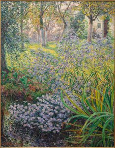 Bloemen in de tuin door Anna de Weert