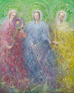 Driestemmige mis, 2016 (olieverf op linnen)