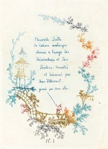 Titelpagina door Anne Allen after Jean Baptiste Pillement