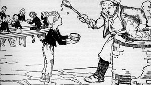 Oliver vraagt om meer, 1937 door Anne Anderson