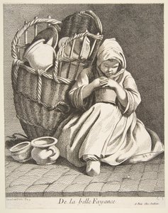 Pottenverkoper, 1738