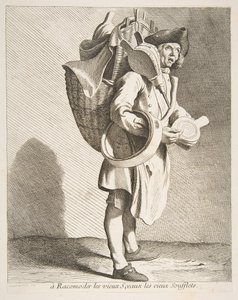 Reparateur van zegels en blaasbalgen, 1738 door Anne Claude Philippe de Caylus
