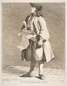 Het Lezen van Loterijwinnaars, 1746 door Anne Claude Philippe de Caylus