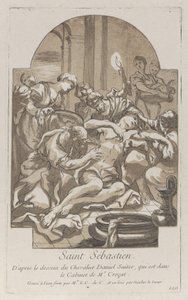Het martelaarschap van Sint Sebastiaan, ca. 1729