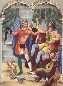 Edward II en Piers Gaveston