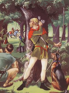 Robin Hood in Sherwood Forest door Anne & Johnstone Janet (1928 79) Johnstone