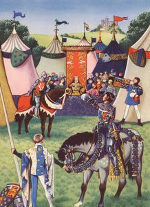 Het duel van Bolingbroke en Mowbray