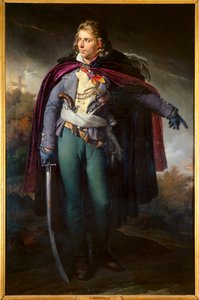 Portret van Jacques Cathelineau (1759 - 1793) generaal van de Vendée