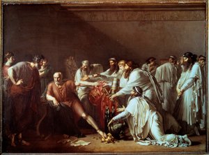 Hippocrates weigert de geschenken van Artaxerxes