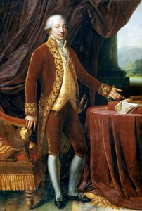 Portret van Charles Bonaparte door Anne Louis Girodet de Roucy Trioson