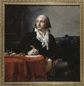 Portret van Giuseppe Fravega, Italiaanse Revolutionair door Anne Louis Girodet de Roucy Trioson