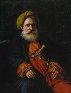 Portret van de Katchef Dahouth, christelijke Mameluke, 1804