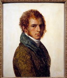 Portret van de schilder Benjamin Rolland door Anne Louis Girodet de Roucy Trioson