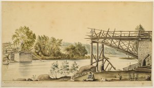 Onvolledige Brug, Palatine, New York, 1808