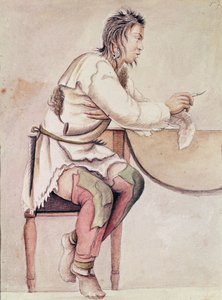 Portret van een Indiaan (Red Jacket)