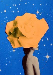 Geheime vrouw - Oranje