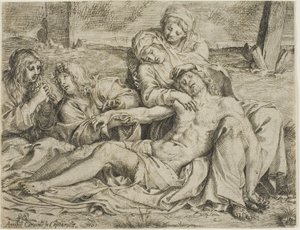 Christus van Caprarola door Annibale Carracci