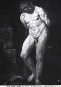 Samson, ca. 1580-1609 door Annibale Carracci