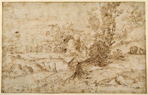 De Terugkeer van de Vlucht door Annibale Carracci