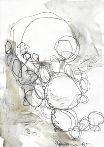 Abstract Organic Flow door Annick