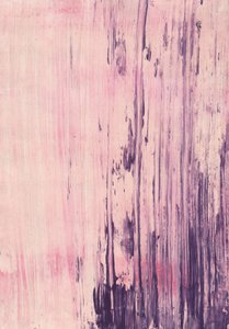 Abstracte roze en paarse streken door Annick