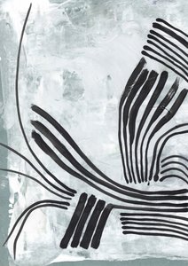Dynamische abstracte lijnen door Annick