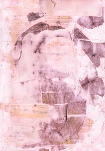 Zachtroze abstract