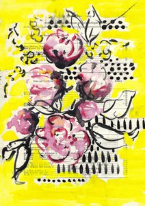 Levendige roze bloemen