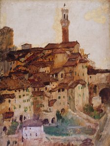 Sienna, 1883-1910. Ook gespeld als Siena door Annie Louisa Swynnerton