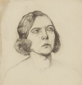 Portret van een dame - recto