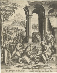 Aanbidding door de koningen