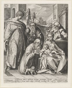 Aanbidding door de koningen