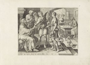 Afscheid van Tobit en Anna