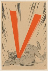 Anti-joodse spotprent, ca. 1943-1944 door Anonymous