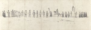 Begrafenis van wijlen koning Willem II te Delft op 4 april 1849 (blad 3)