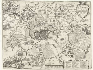 Beleg van Arras door de Fransen, 1640 door Anonymous